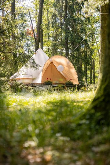 Penzion Černická obora – Fotogalerie Glamping Černická obora