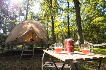 Penzion Černická obora – Fotogalerie Glamping Černická obora